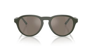 Oliver Peoples R-8 with Semi-Matte Green Smoke frame and Brown lenses - image 2