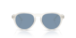 Oliver Peoples R-8 with Warm White frame and Blue lenses - image 2
