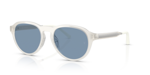 Oliver Peoples R-8 with Warm White frame and Blue lenses - image 1