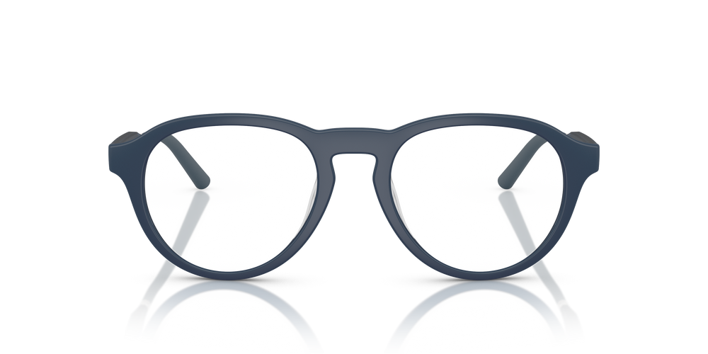 Oliver Peoples R-8R mit Semi-Matte Blue Ash Gestell - Das Bild 2