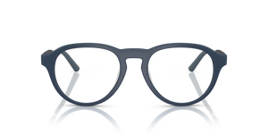 Oliver Peoples R-8R mit Semi-Matte Blue Ash Gestell - Das Bild 2