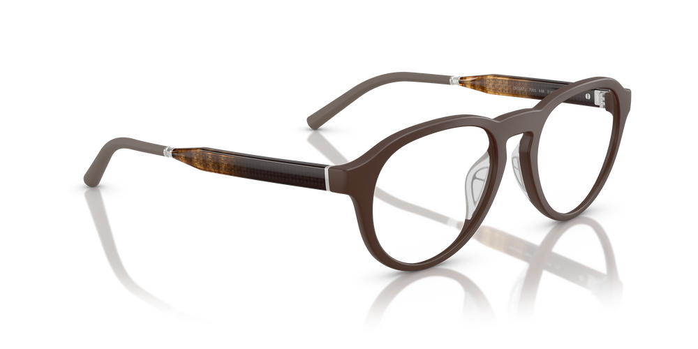 Oliver Peoples R-8R con montatura Terra d'ombra semi-opaco - L'immagine 3