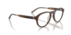 Oliver Peoples R-8R con montatura Terra d'ombra semi-opaco - L'immagine 3