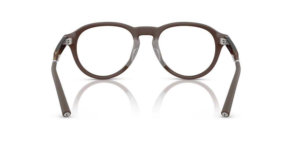 Oliver Peoples R-8R con montatura Terra d'ombra semi-opaco - L'immagine 5