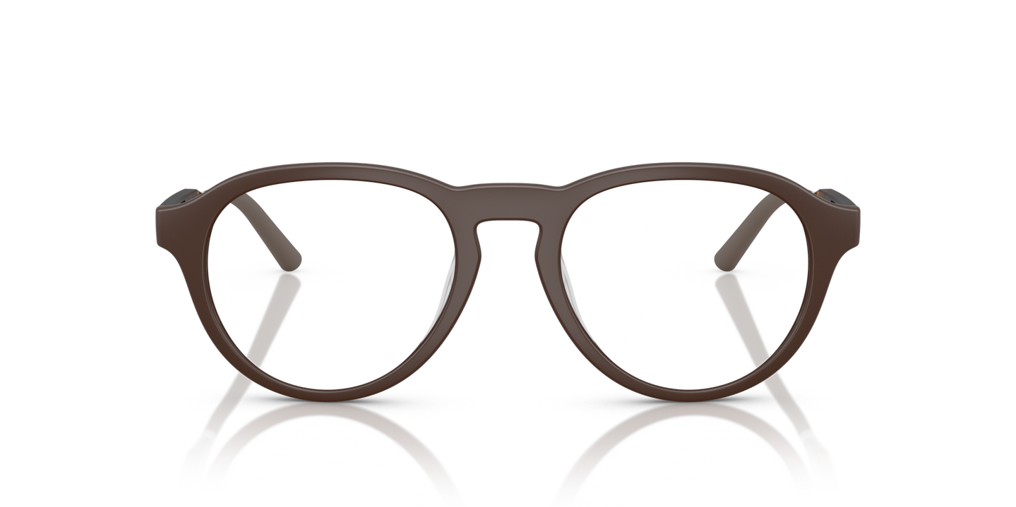 Oliver Peoples R-8R with Semi-Matte Umber frame - Image Premium Material