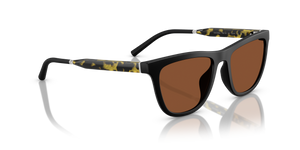 Oliver Peoples R-9 with Semi-Matte Black frame and Orange lenses - Image 3