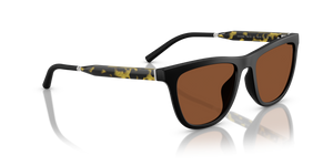 Oliver Peoples R-9 with Semi-Matte Black frame and Orange lenses - image 3