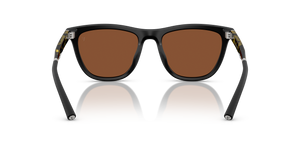 Oliver Peoples R-9 with Semi-Matte Black frame and Orange lenses - Image 5
