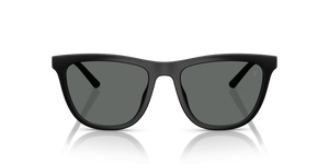 Oliver Peoples R-9 avec une monture Semi-Matte Black et des verres Gris - L'image 2