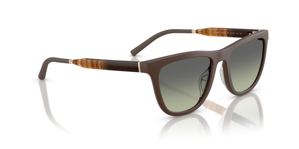 Oliver Peoples R-9 with Semi-Matte Umber frame and Green lenses - image 3