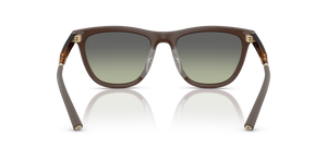 Sie Oliver Peoples R-9 mit Semi-Matte Umber Gestell und Grün Gläsern - bild 5