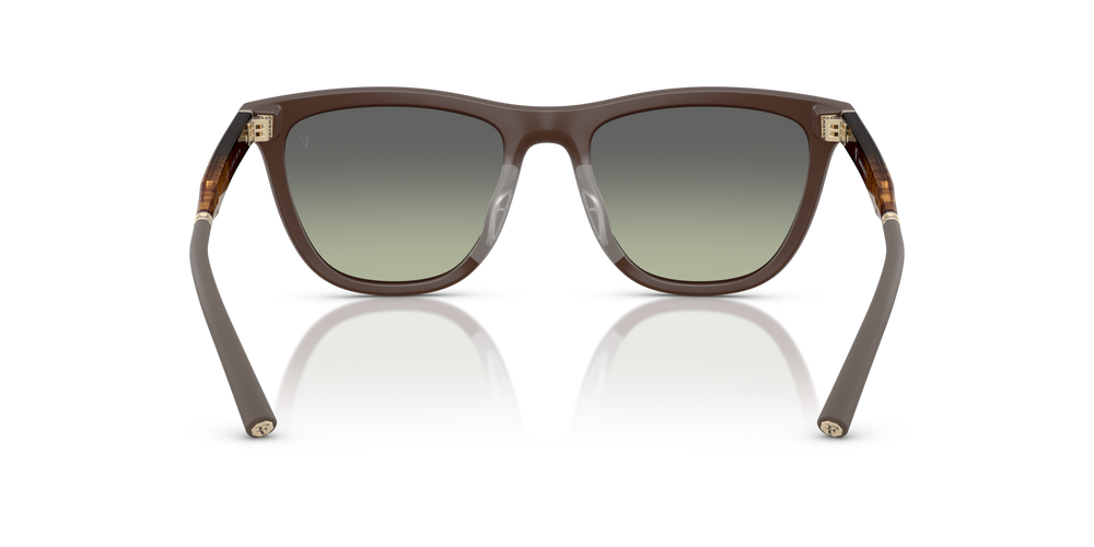 Oliver Peoples R-9 with Semi-Matte Umber frame and Green lenses - image 5