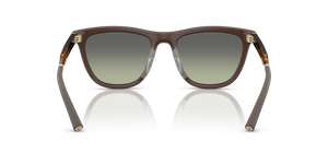 Oliver Peoples R-9 with Semi-Matte Umber frame and Green lenses - image 5