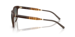 Oliver Peoples R-9 with Semi-Matte Umber frame and Green lenses - image 4