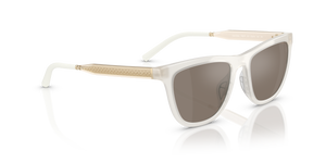 Oliver Peoples R-9 with Warm White frame and Brown lenses - Image 3