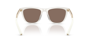 Sie Oliver Peoples R-9 mit Weiß warm Gestell und Braun Gläsern - Das Bild 5