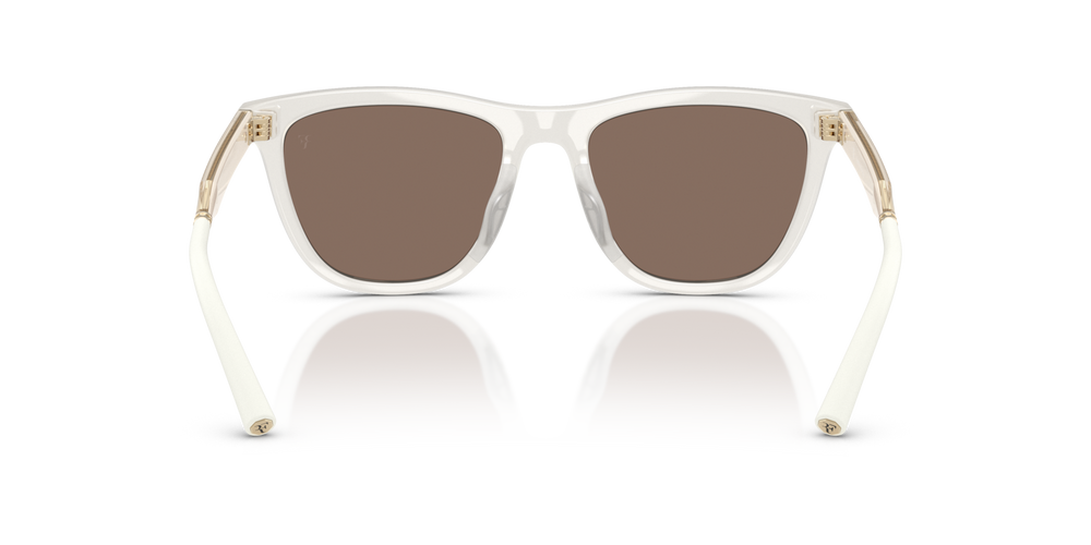 Oliver Peoples R-9 with Warm White frame and Brown lenses - image 5