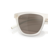Oliver Peoples R-9 con montatura Bianco Caldo e lenti  Marrone - Variant