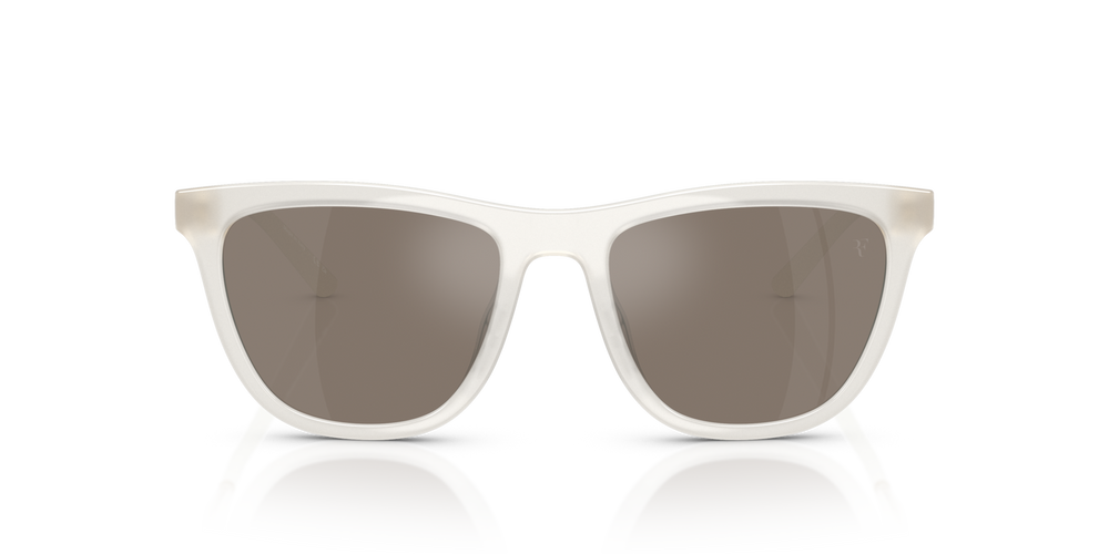 Oliver Peoples R-9 with Warm White frame and Brown lenses - image 2