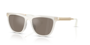 Oliver Peoples R-9 with Warm White frame and Brown lenses - Image 1