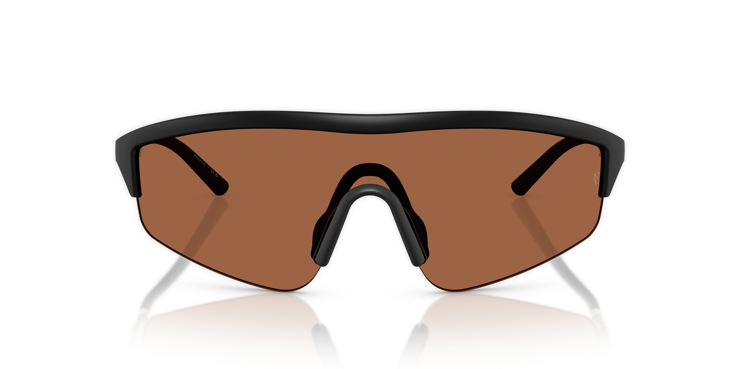Oliver Peoples R-7 with Semi-matte Black frame and Clay lenses