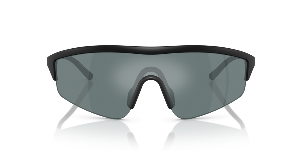 Oliver Peoples R-7 con montatura Nero Semiopaco e lenti  Grigio - immagine 2