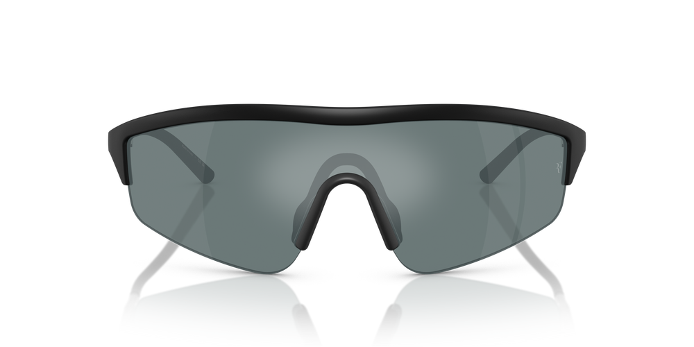 Oliver Peoples R-7 con montatura Nero Semiopaco e lenti  Grigio - L'immagine 2
