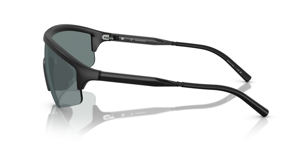 Oliver Peoples R-7 con montura Negro Semimate y lentes Gris - imagen 4