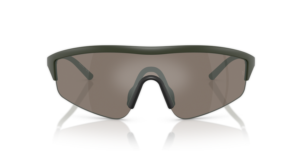 Oliver Peoples R-7 with Semi-Matte Green Smoke frame and Brown lenses - image 2