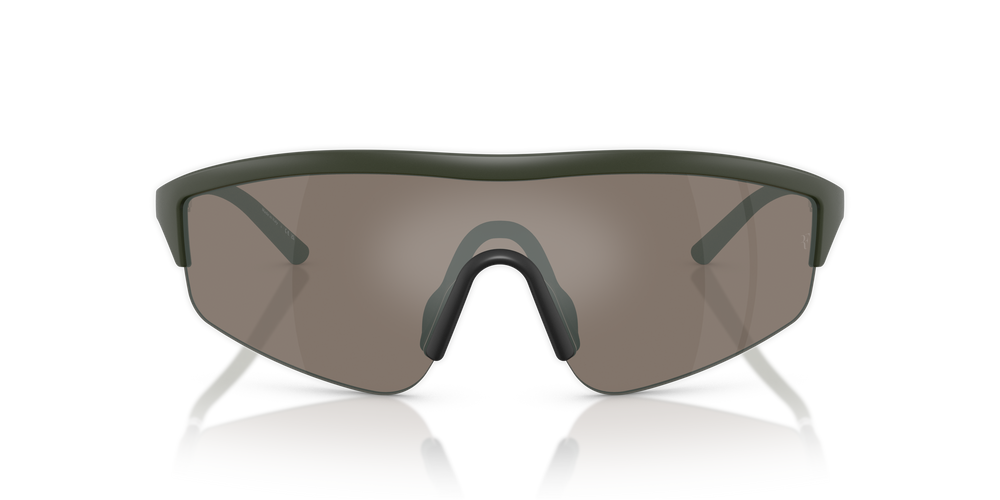 Sie Oliver Peoples R-7 mit Rauchgrün halbmatt Gestell und Braun Gläsern - Bild 2