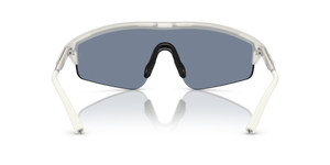 Oliver Peoples R-7 with Warm White frame and Blue lenses - Image 5