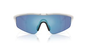 Oliver Peoples R-7 with Warm White frame and Blue lenses - Image 2