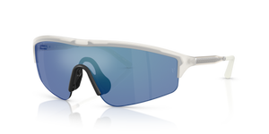 Oliver Peoples R-7 with Warm White frame and Blue lenses - image 1