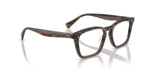 Oliver Peoples Rafkin con montura Rojo Sedona / Marrón topo degradado - El 3