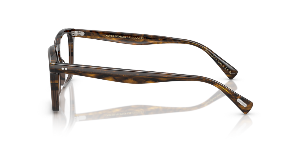 Oliver Peoples Rafkin con montura Rojo Sedona / Marrón topo degradado - El 4