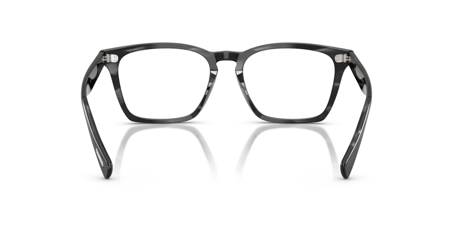 Oliver Peoples Rafkin with Dark Blue Smoke frame - Image Nosepads
