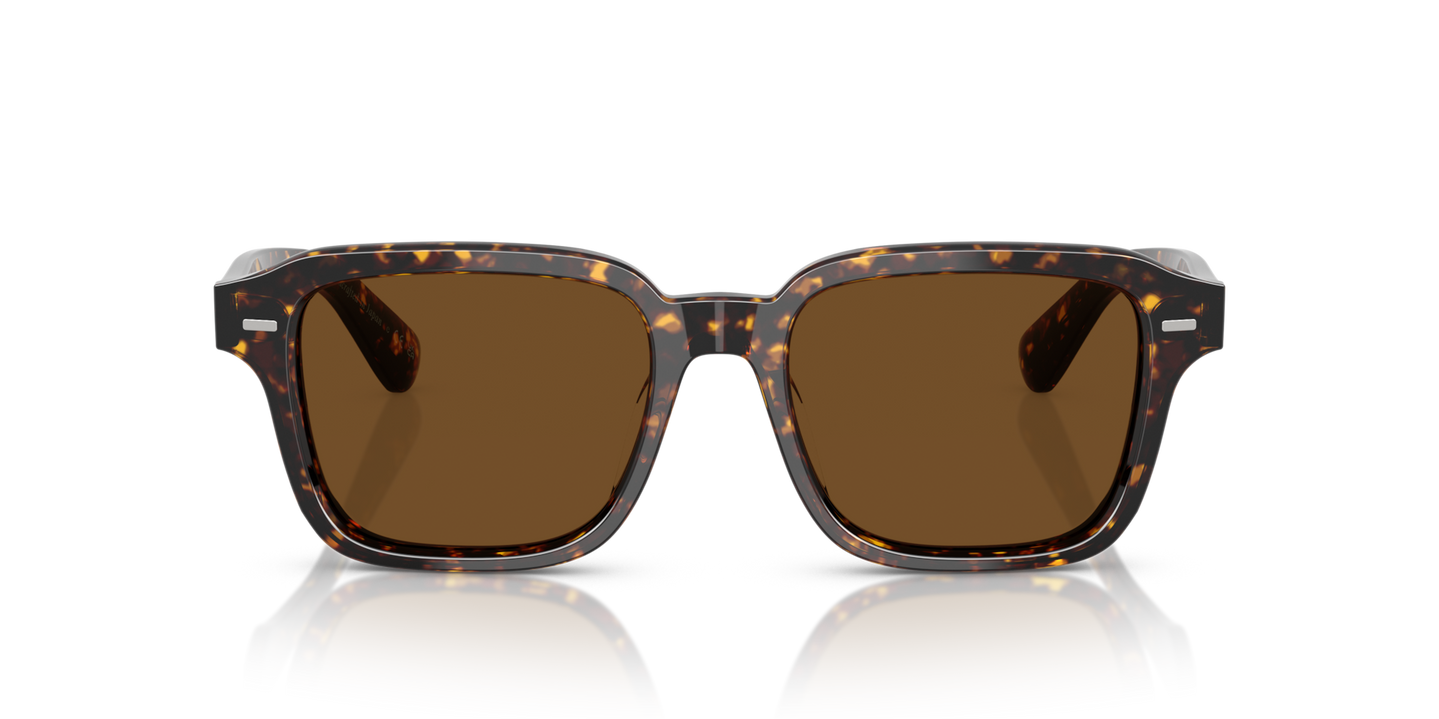 Oliver Peoples Errisson Sun with Atago Tortoise frame and Brown lenses - Image Material 