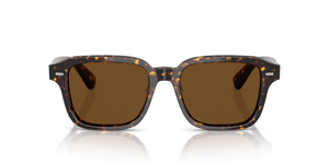 Sie Oliver Peoples Errisson Sun mit Atago Tortoise Gestell und Braun Gläsern - Das Bild 2