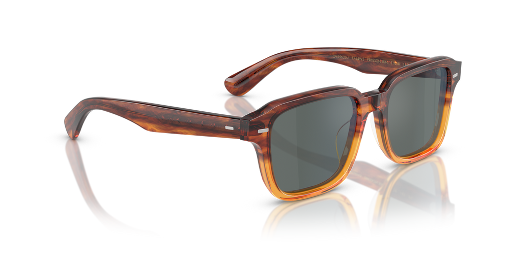 Oliver Peoples Errisson Sun con montatura Dark Amber Gradient e lenti  Blu - immagine 3