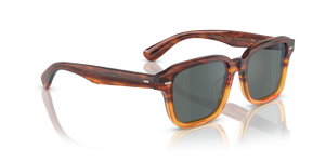 Oliver Peoples Errisson Sun con montatura Dark Amber Gradient e lenti  Blu - immagine 3