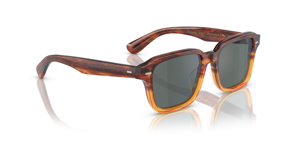 Oliver Peoples Errisson Sun con montatura Dark Amber Gradient e lenti  Blu - immagine 3