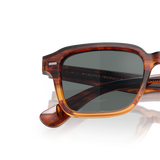 Oliver Peoples Errisson Sun with Dark Amber Gradient frame and Blue lenses - Variant