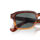 Oliver Peoples Errisson Sun con montatura Dark Amber Gradient e lenti  Blu - Variant