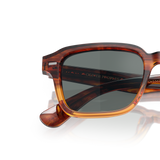 Oliver Peoples Errisson Sun with Dark Amber Gradient frame and Blue lenses - Variant