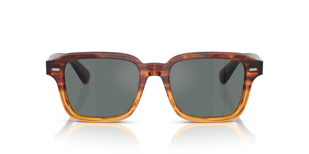 Oliver Peoples Errisson Sun con montatura Dark Amber Gradient e lenti  Blu - immagine 2