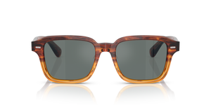 Oliver Peoples Errisson Sun con montatura Dark Amber Gradient e lenti  Blu - immagine 2