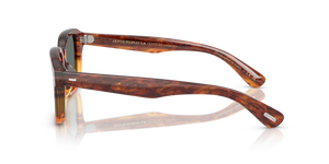 Oliver Peoples Errisson Sun con montatura Dark Amber Gradient e lenti  Blu - immagine 4