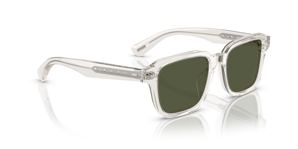 Oliver Peoples Errisson Sun with Gravel frame and Green lenses - image 3
