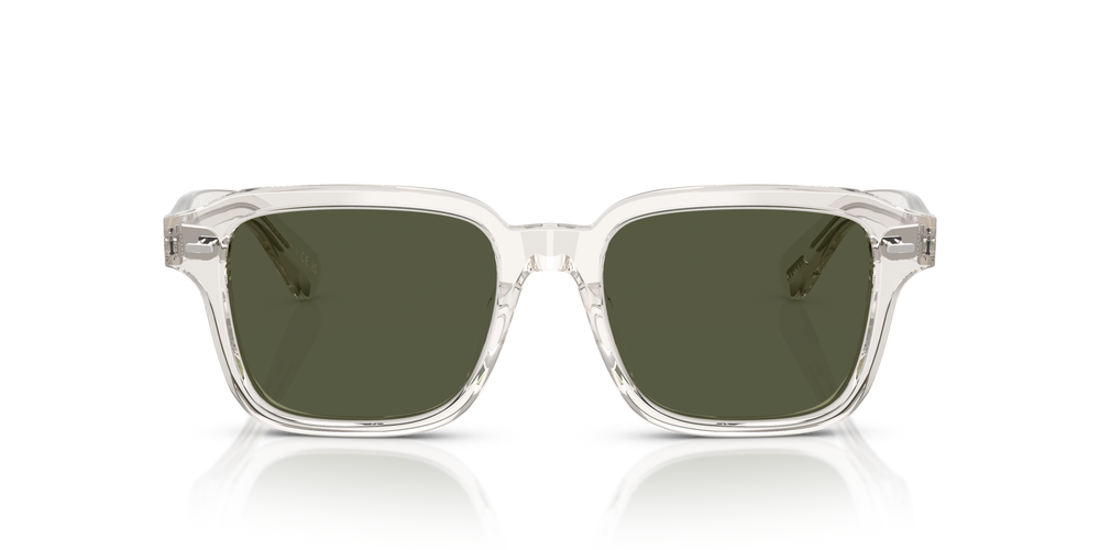 Oliver Peoples Errisson Sun with Gravel frame and Green lenses - image 2