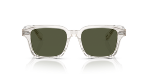 Oliver Peoples Errisson Sun with Gravel frame and Green lenses - image 2